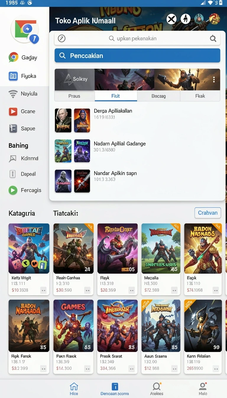 Screenshot komedi77 nomor 1